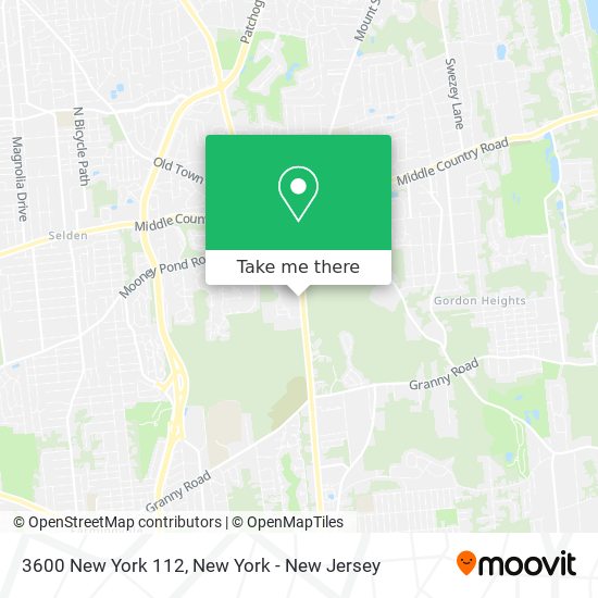 Mapa de 3600 New York 112