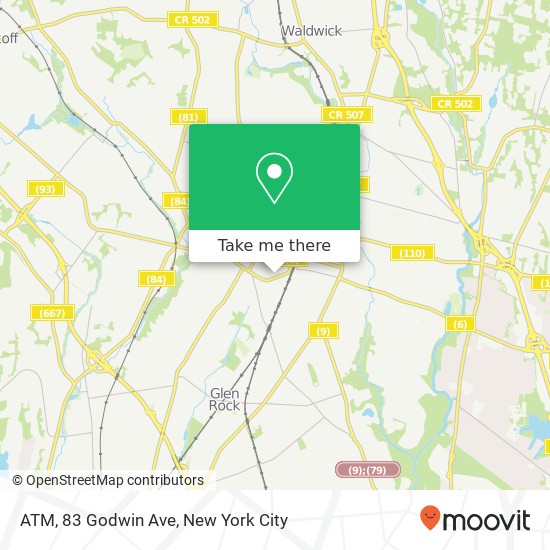 Mapa de ATM, 83 Godwin Ave