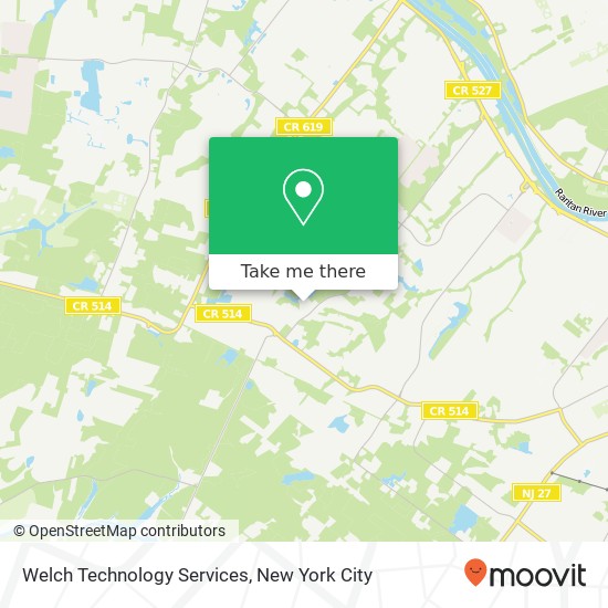 Mapa de Welch Technology Services, Demott Ln