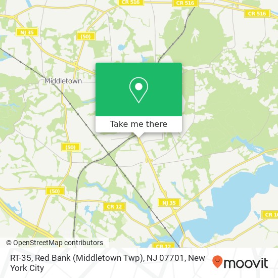 RT-35, Red Bank (Middletown Twp), NJ 07701 map