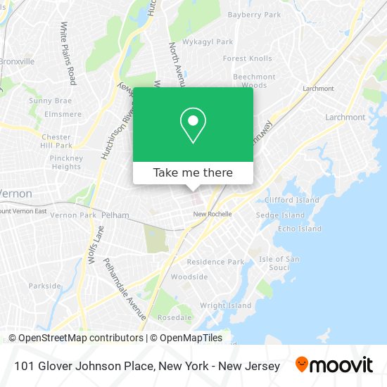 101 Glover Johnson Place map