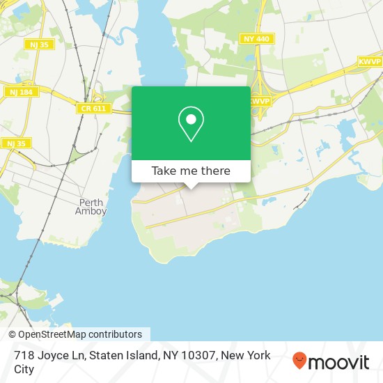 718 Joyce Ln, Staten Island, NY 10307 map