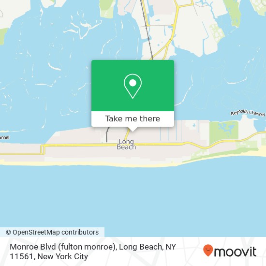 Monroe Blvd (fulton monroe), Long Beach, NY 11561 map