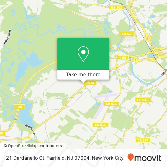 21 Dardanello Ct, Fairfield, NJ 07004 map