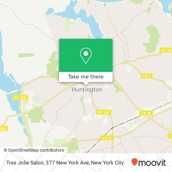 Tres Jolie Salon, 377 New York Ave map