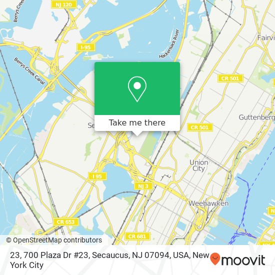 23, 700 Plaza Dr #23, Secaucus, NJ 07094, USA map