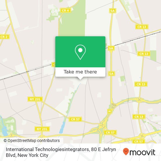 International Technologiesintegrators, 80 E Jefryn Blvd map