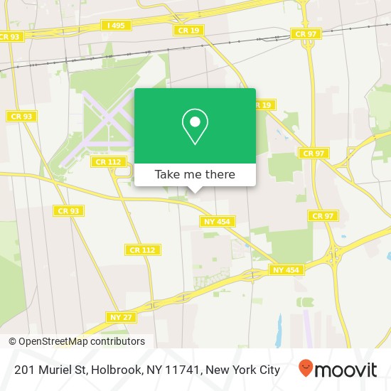 201 Muriel St, Holbrook, NY 11741 map
