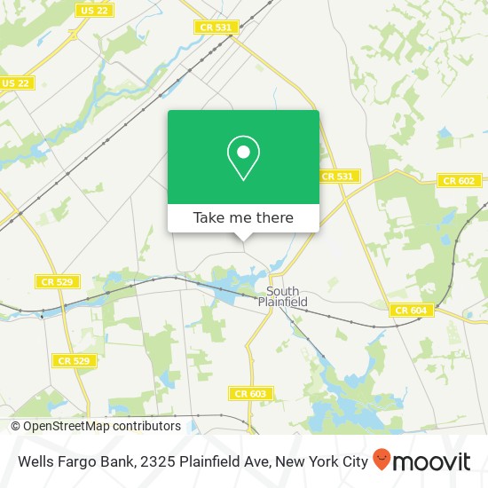 Wells Fargo Bank, 2325 Plainfield Ave map