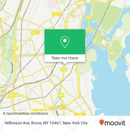 Wilkinson Ave, Bronx, NY 10461 map