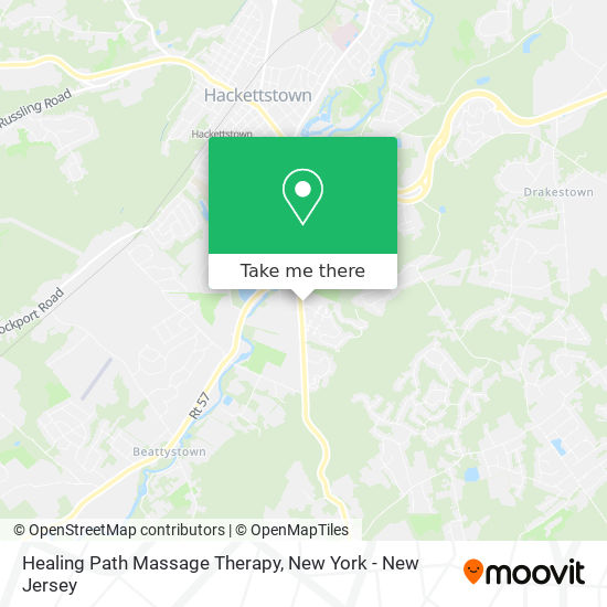 Healing Path Massage Therapy map