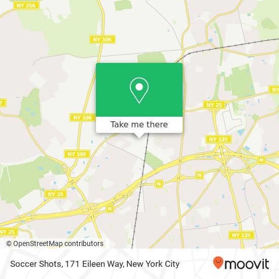 Mapa de Soccer Shots, 171 Eileen Way