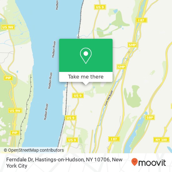 Ferndale Dr, Hastings-on-Hudson, NY 10706 map