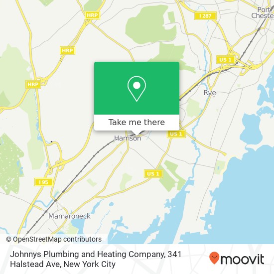 Johnnys Plumbing and Heating Company, 341 Halstead Ave map