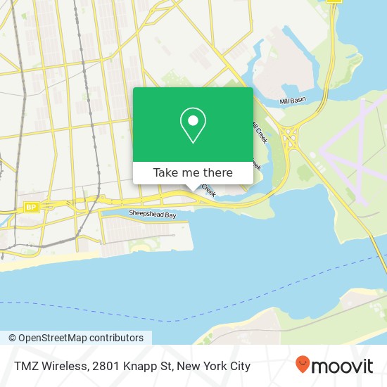 Mapa de TMZ Wireless, 2801 Knapp St