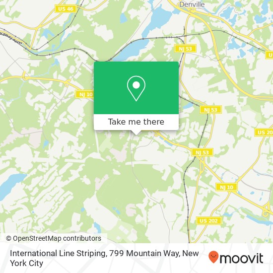 International Line Striping, 799 Mountain Way map