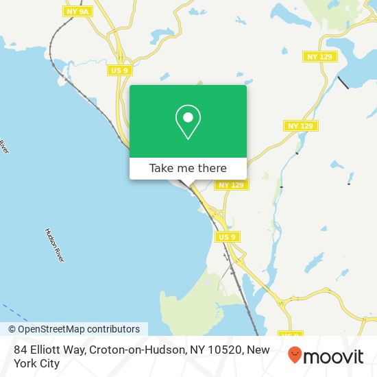 84 Elliott Way, Croton-on-Hudson, NY 10520 map