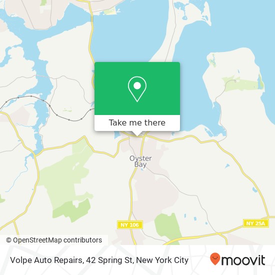 Volpe Auto Repairs, 42 Spring St map