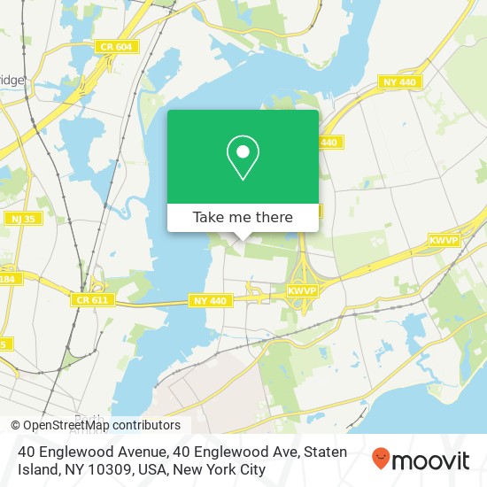 40 Englewood Avenue, 40 Englewood Ave, Staten Island, NY 10309, USA map