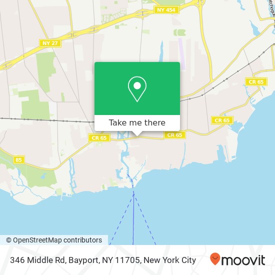 346 Middle Rd, Bayport, NY 11705 map