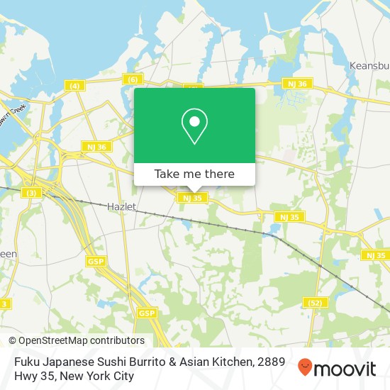 Fuku Japanese Sushi Burrito & Asian Kitchen, 2889 Hwy 35 map