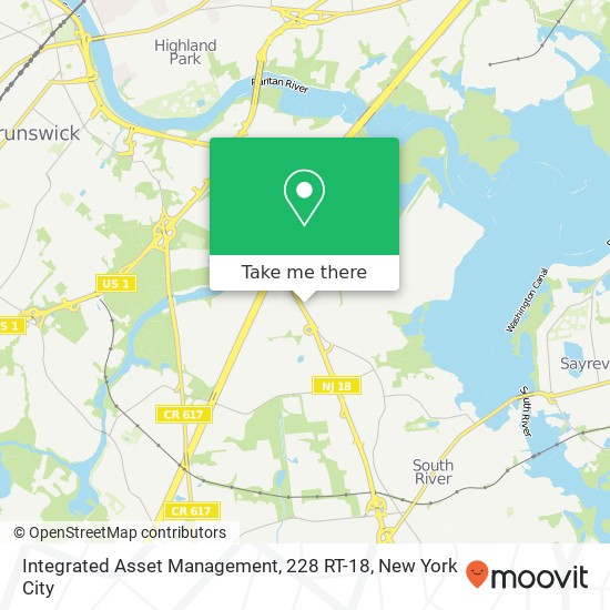 Integrated Asset Management, 228 RT-18 map