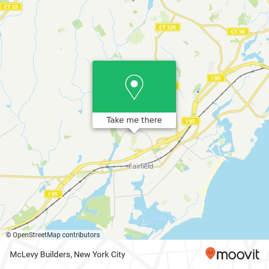 Mapa de McLevy Builders