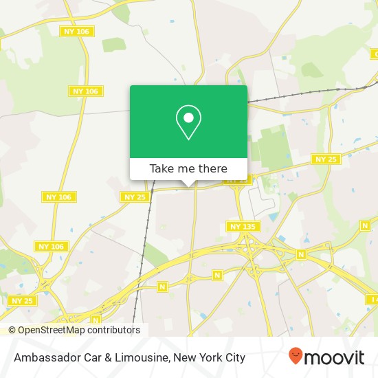 Ambassador Car & Limousine map