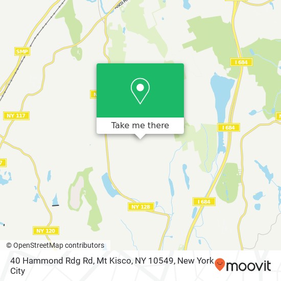 40 Hammond Rdg Rd, Mt Kisco, NY 10549 map