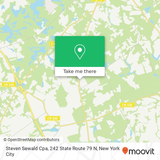 Steven Sewald Cpa, 242 State Route 79 N map