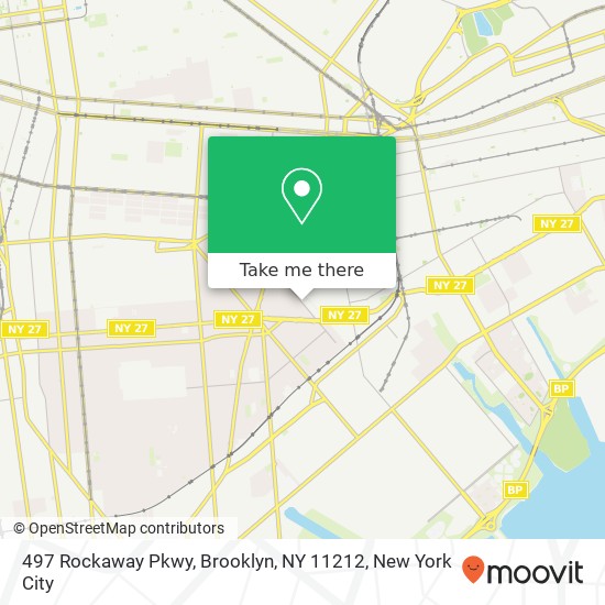 497 Rockaway Pkwy, Brooklyn, NY 11212 map