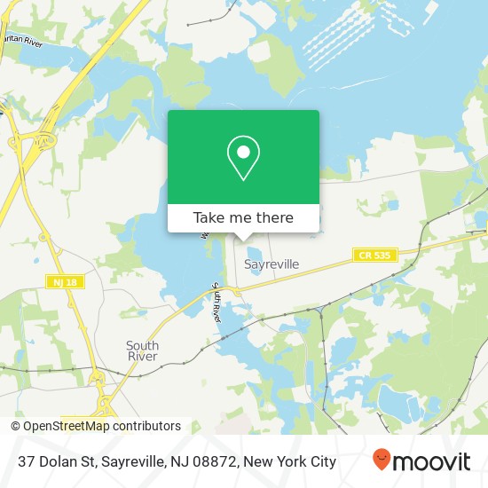 37 Dolan St, Sayreville, NJ 08872 map