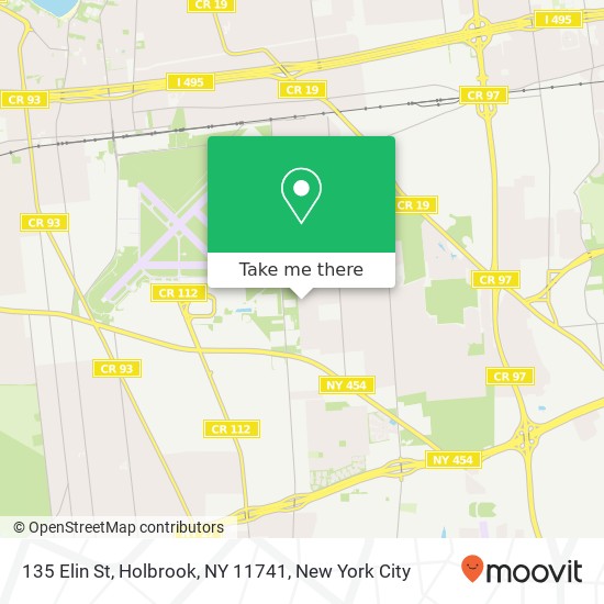 135 Elin St, Holbrook, NY 11741 map