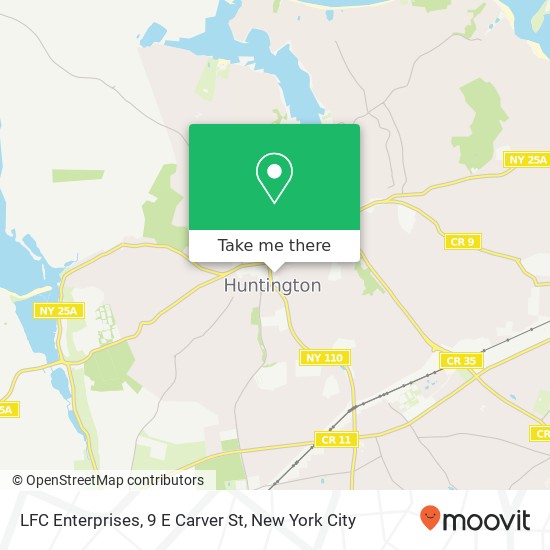 Mapa de LFC Enterprises, 9 E Carver St