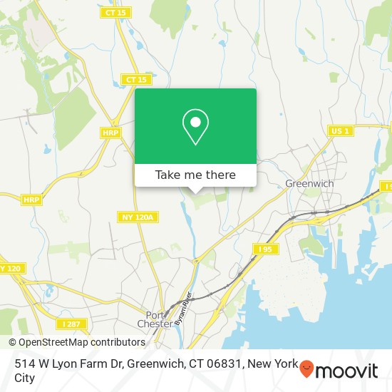 514 W Lyon Farm Dr, Greenwich, CT 06831 map