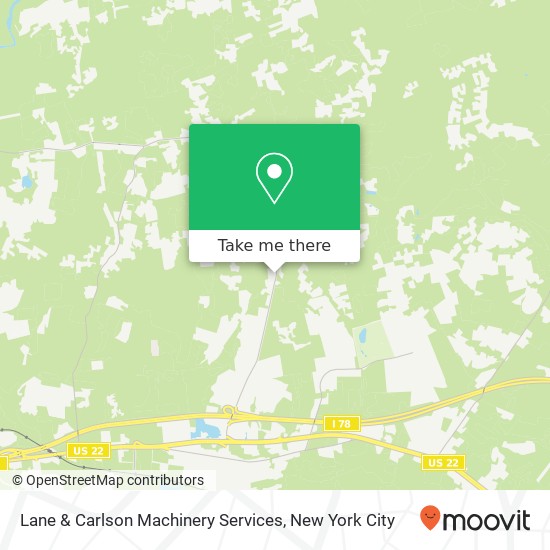 Lane & Carlson Machinery Services, 175 Cokesbury Rd map