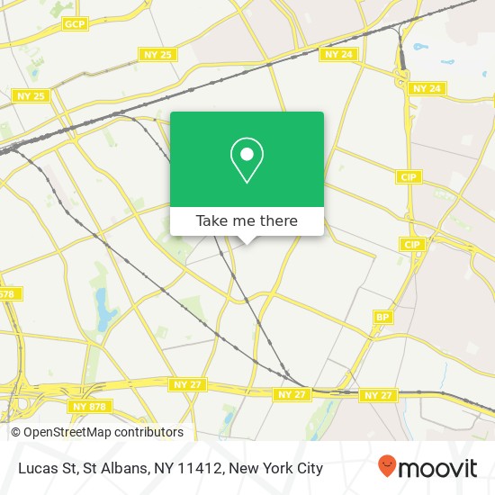 Mapa de Lucas St, St Albans, NY 11412