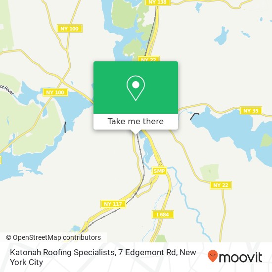 Katonah Roofing Specialists, 7 Edgemont Rd map