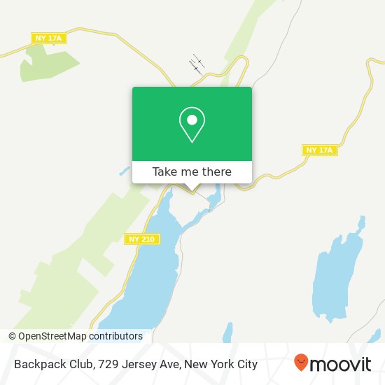 Backpack Club, 729 Jersey Ave map