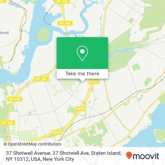 37 Shotwell Avenue, 37 Shotwell Ave, Staten Island, NY 10312, USA map