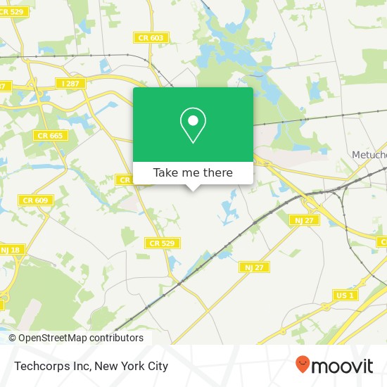 Mapa de Techcorps Inc