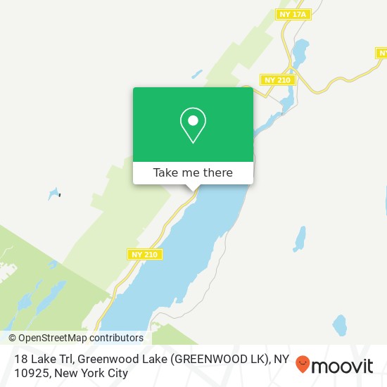 18 Lake Trl, Greenwood Lake (GREENWOOD LK), NY 10925 map