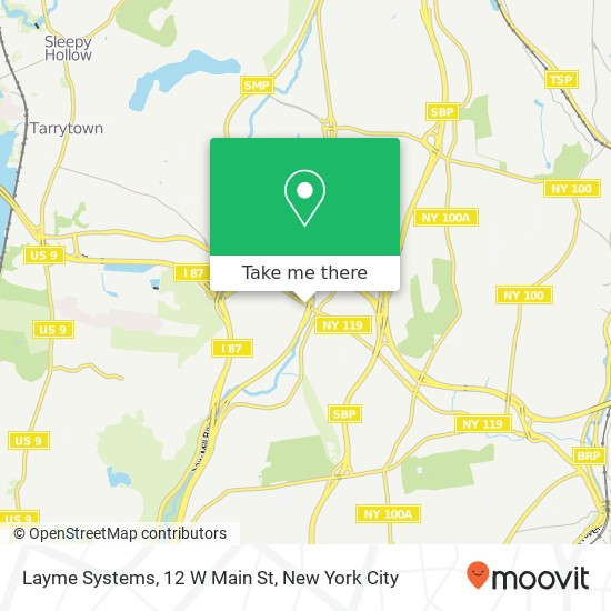 Mapa de Layme Systems, 12 W Main St
