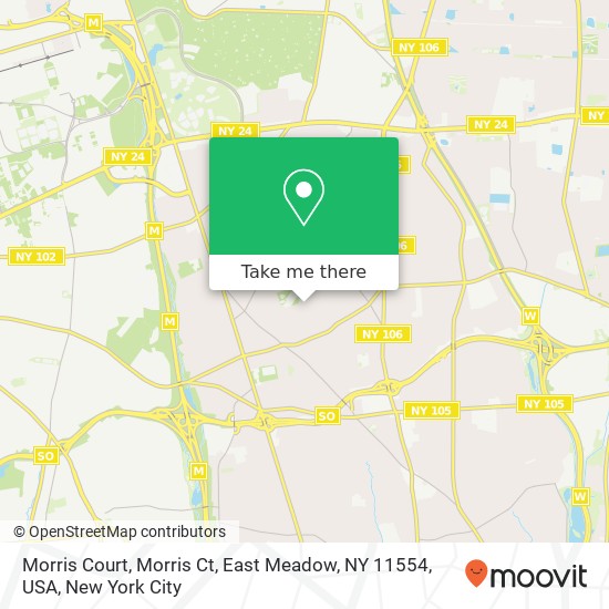 Morris Court, Morris Ct, East Meadow, NY 11554, USA map