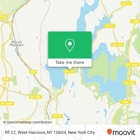 Mapa de RT-22, West Harrison, NY 10604