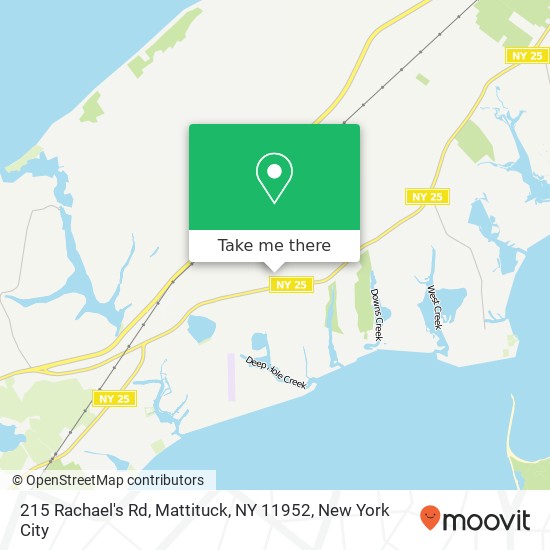215 Rachael's Rd, Mattituck, NY 11952 map
