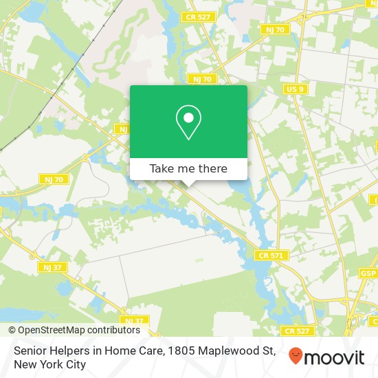 Senior Helpers in Home Care, 1805 Maplewood St map
