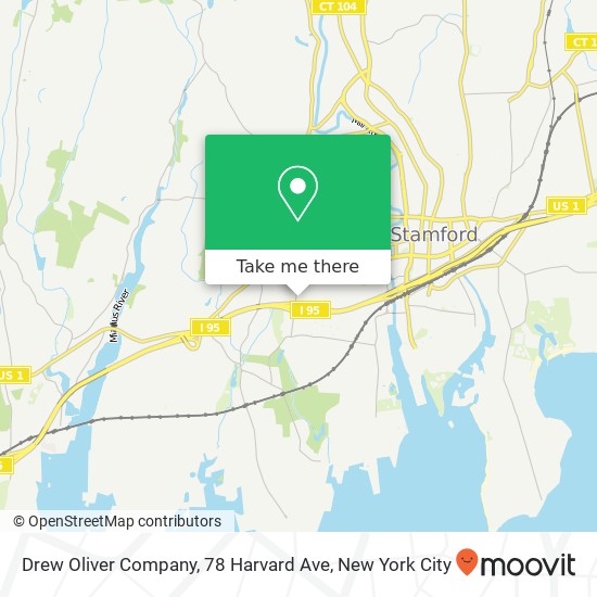 Drew Oliver Company, 78 Harvard Ave map