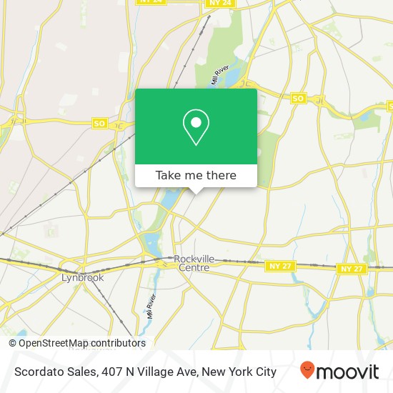 Mapa de Scordato Sales, 407 N Village Ave