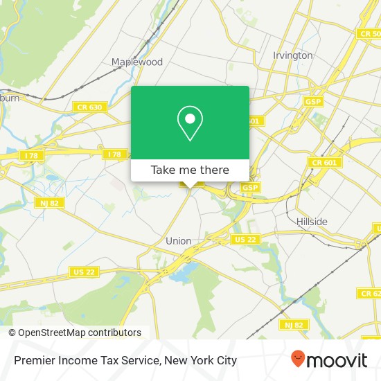 Premier Income Tax Service, 1513 Stuyvesant Ave map